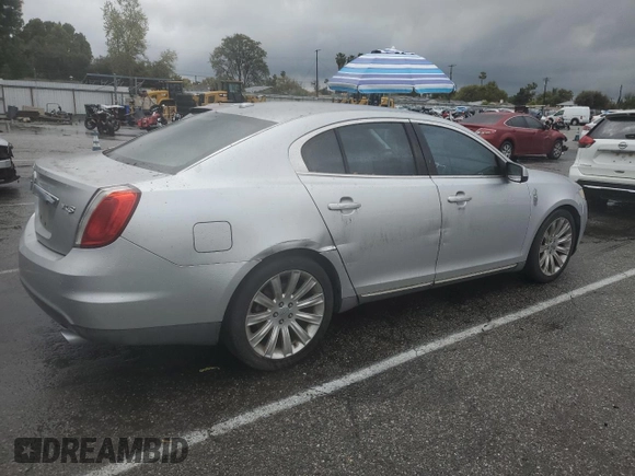 2012 Lincoln MKS with VIN 1LNHL9DR5CG804793, listed as a Copart auction lot 48966795 with 111,097 mi miles and Clean Title. Bid and sale history available at DreamBid. Image 3.