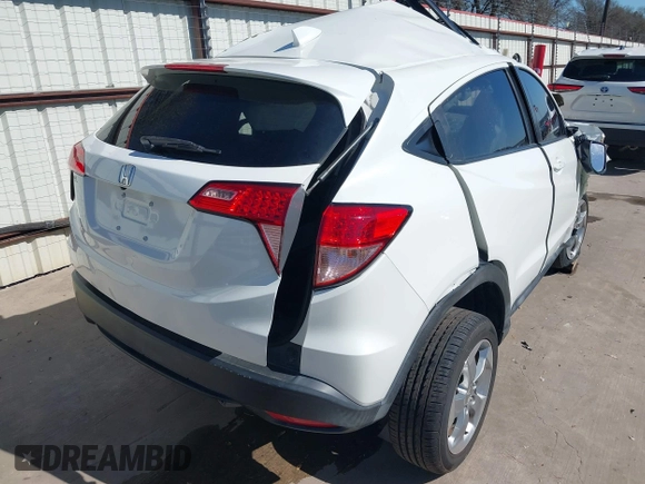 2017 Honda HR-V EX with VIN 3CZRU5H57HM727051, listed as a IAAI auction lot 41712059 with 56,572 mi miles. Bid and sale history available at carsss.com. Image 4.