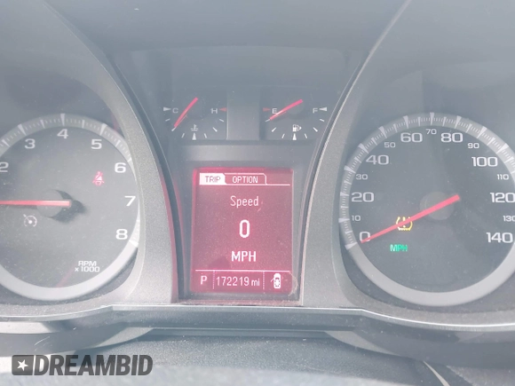 2014 GMC Terrain SLE with VIN 2GKFLWEK4E6114956, listed as a IAAI auction lot 41588231 with 172,219 mi miles. Bid and sale history available at carsss.com. Image 7.