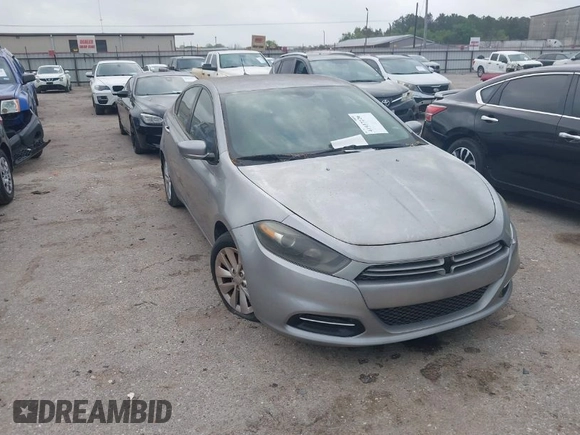 2014 Dodge Dart SXT with VIN 1C3CDFBB8ED822262, listed as a IAAI auction lot 41937226 with 114,617 mi miles. Bid and sale history available at carsss.com. Image 1.