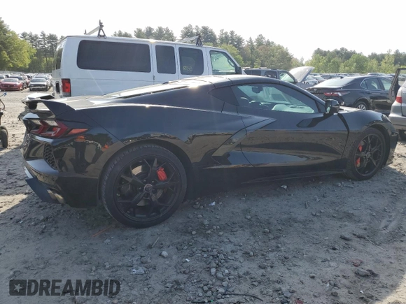 2022 Chevrolet Corvette 3LT z VIN 1G1YC2D46N5117832, wystawiony jako Copart lot #55146784 z przebiegiem 21 569 mil mil oraz Szkody całkowita. Historia ofert i sprzedaży dostępna na DreamBid. Obrazek 3.