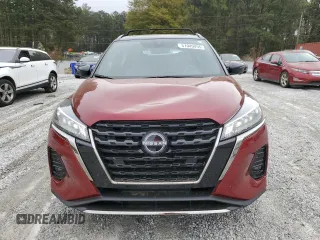 2023 Nissan Kicks SR with VIN 3N1CP5DV6PL512065, listed as a Copart auction lot 51049495 with 25,128 mi miles and Salvage Title. Bid and sale history available at carsss.com. Image 5.