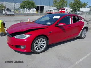2016 Tesla Model S 70 with VIN 5YJSA1E17GF152401, listed as a IAAI auction lot 42272384 with 65,698 mi miles and . Bid and sale history available at DreamBid. Image 2.