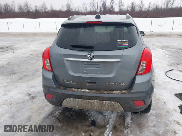 2015 Buick Encore Convenience with VIN KL4CJFSBXFB033767, listed as a IAAI auction lot 41447019 with 131,954 mi miles and . Bid and sale history available at carsss.com. Image 17.
