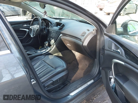 2011 Buick Regal CXL RL1 with VIN 2G4GN5EC5B9180662, listed as a IAAI auction lot 41601715 with 53,465 mi miles and . Bid and sale history available at DreamBid. Image 5.
