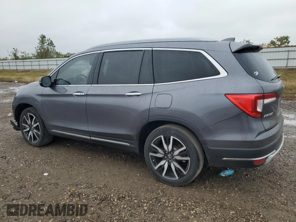 2021 Honda Pilot Touring 8-Passenger with VIN 5FNYF5H92MB040248, listed as a Copart auction lot 88116205 with 55,753 mi miles and Salvage Title. Bid and sale history available at DreamBid. Image 2.