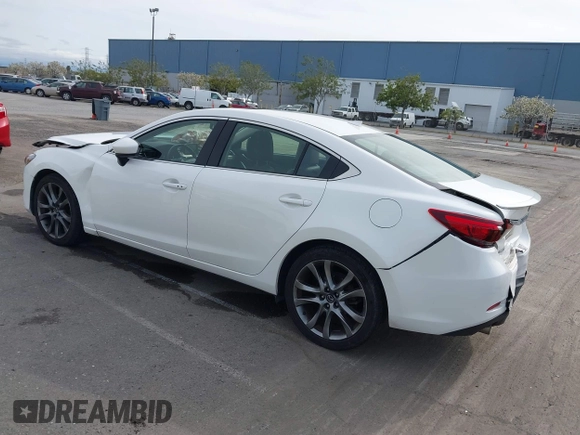 2016 Mazda Mazda6 i Grand Touring with VIN JM1GJ1W51G1444867, listed as a IAAI auction lot 41988597 with 86,844 mi miles. Bid and sale history available at carsss.com. Image 3.