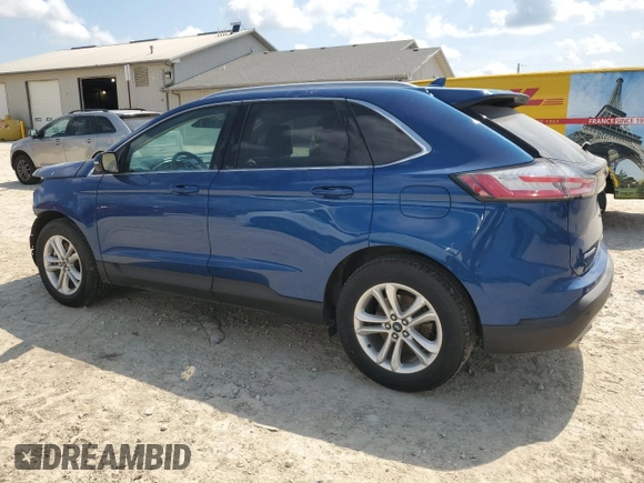 2020 Ford Edge SEL with VIN 2FMPK4J9XLBA11714, listed as a Copart auction lot 60585555 with 101,593 mi miles and Salvage title. Bid and sale history available at DreamBid. Image 2.