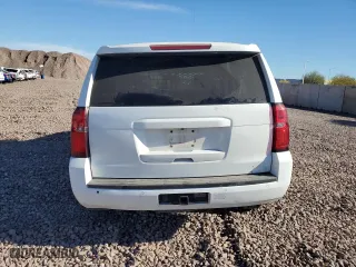 2016 Chevrolet Tahoe Commercial with VIN 1GNSKFEC2GR266027, listed as a Copart auction lot 84628234 with 135,689 mi miles and Salvage Title. Bid and sale history available at carsss.com. Image 6.