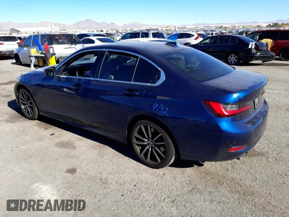 2019 BMW 3 Series 330i with VIN WBA5R1C5XKFH22861, listed as a Copart auction lot 68997202 with 36,073 mi miles and . Bid and sale history available at DreamBid. Image 2.