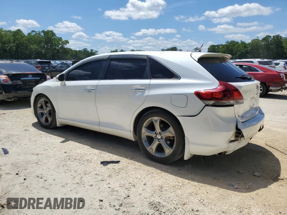 2013 Toyota Venza LE with VIN 4T3BK3BB7DU078215, listed as a Copart auction lot 52984985 with 216,659 mi miles and Salvage Title. Bid and sale history available at DreamBid. Image 2.