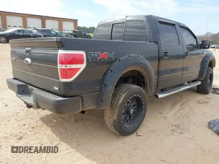 2010 Ford F-150 XL with VIN 1FTFW1EV1AFB76878, listed as a IAAI auction lot 41655373 with 193,064 mi miles. Bid and sale history available at carsss.com. Image 4.