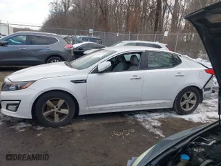 2015 Kia Optima LX with VIN 5XXGM4A74FG499110, listed as a IAAI auction lot 41303712 with 98,287 mi miles. Bid and sale history available at carsss.com. Image 14.