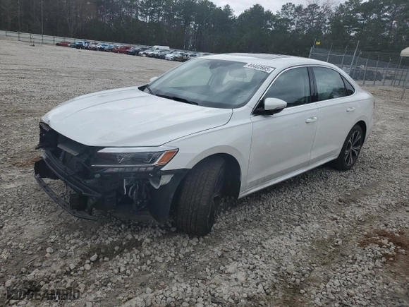 2021 Volkswagen Passat 2.0T SE with VIN 1VWSA7A39MC005691, listed as a Copart auction lot 44402665 with 78,347 mi miles and Salvage Title. Bid and sale history available at carsss.com. Image 1.