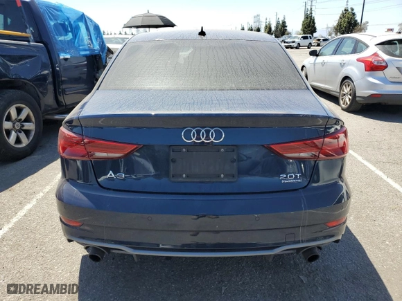 2017 Audi A3 Sedan Premium Plus with VIN WAUJ8GFF4H1059914, listed as a Copart auction lot 49399213 with 83,013 mi miles. Bid and sale history available at carsss.com. Image 6.