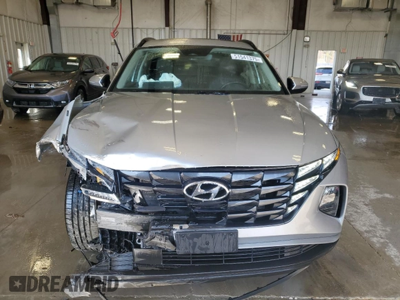 2023 Hyundai Tucson SEL with VIN 5NMJFCAE4PH177319, listed as a Copart auction lot 51541375 with 35,459 mi miles and Non Repairable. Bid and sale history available at carsss.com. Image 5.