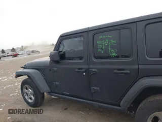 2021 Jeep Wrangler Unlimited Willys with VIN 1C4HJXDN7MW628767, listed as a IAAI auction lot 41270277 with 35,348 mi miles and . Bid and sale history available at DreamBid. Image 15.