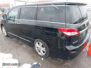2014 Nissan Quest S with VIN JN8AE2KP5E9102333, listed as a IAAI auction lot 41256031 with 165,640 mi miles. Bid and sale history available at carsss.com. Image 3.