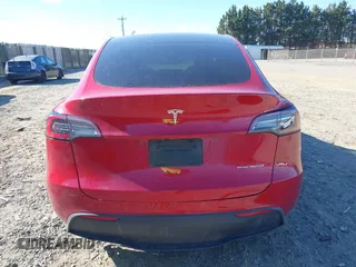 2023 Tesla Model Y Long Range with VIN 7SAYGDEE8PA121218, listed as a IAAI auction lot 41888923 with 34,796 mi miles. Bid and sale history available at carsss.com. Image 17.