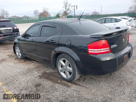 2008 Dodge Avenger R/T with VIN 1B3LC76M18N565266, listed as a IAAI auction lot 41702935 with 124,487 mi miles and . Bid and sale history available at DreamBid. Image 3.