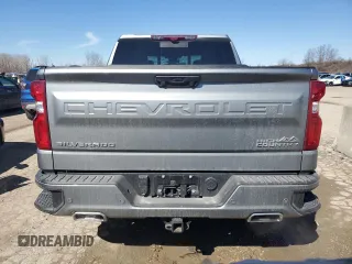 2023 Chevrolet Silverado 1500 with VIN 2GCUDJED9P1123897, listed as a Copart auction lot 46908315 with 27,712 mi miles and Salvage Title. Bid and sale history available at DreamBid. Image 6.