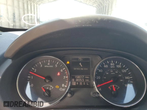 2011 Nissan Rogue SV with VIN JN8AS5MTXBW166532, listed as a Copart auction lot 52252435 with 158,017 mi miles and Salvage Title. Bid and sale history available at carsss.com. Image 9.