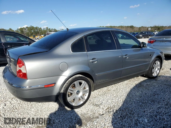 2005 Volkswagen Passat GLS with VIN WVWAD63B15P032060, listed as a Copart auction lot 86835504 with 314,372 mi miles and Salvage title. Bid and sale history available at DreamBid. Image 3.