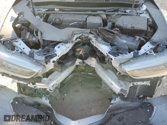 2020 Acura TLX w/Technology Pkg with VIN 19UUB1F57LA015292, listed as a Copart auction lot 78072004 with 0 mi miles and Salvage Title. Bid and sale history available at carsss.com. Image 11.