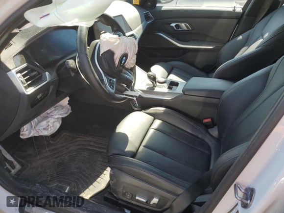 2022 BMW 3 Series M340i xDrive with VIN WBA5U9C02NFM31354, listed as a Copart auction lot 50986335 with Not Provided miles and Clean Title. Bid and sale history available at DreamBid. Image 7.