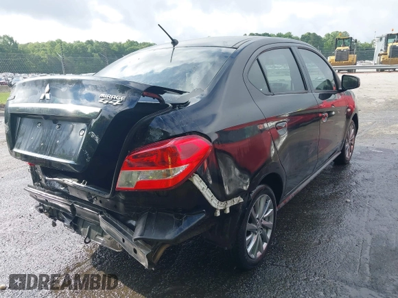 2019 Mitsubishi Mirage ES z VIN ML32F3FJ1KHF17276, wystawiony jako IAAI lot #42382799 z przebiegiem 87 753 mil mil oraz . Historia ofert i sprzedaży dostępna na DreamBid. Obrazek 4.