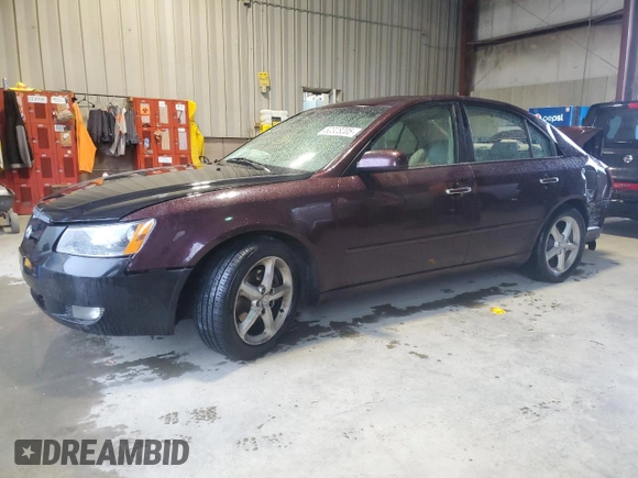 2006 Hyundai Sonata GLS with VIN 5NPEU46F16H027314, listed as a Copart auction lot 52328205 with 144,038 mi miles and Salvage Title. Bid and sale history available at DreamBid. Image 1.