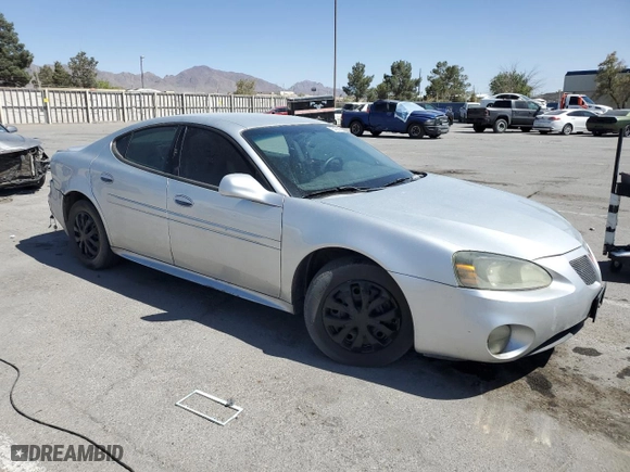 2005 Pontiac Grand Prix with VIN 2G2WP522251292946, listed as a Copart auction lot 54384854 with 147,415 mi miles and Salvage Title. Bid and sale history available at carsss.com. Image 4.