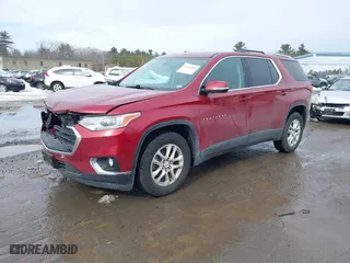 2018 Chevrolet Traverse LT Cloth with VIN 1GNEVGKW3JJ268688, listed as a IAAI auction lot 41656882 with 51,751 mi miles. Bid and sale history available at carsss.com. Image 17.