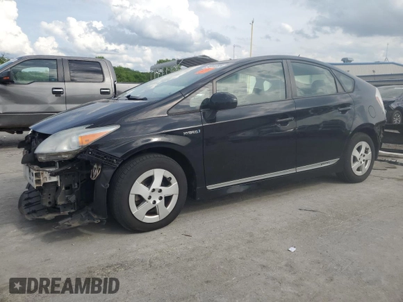 2011 Toyota Prius I with VIN JTDKN3DU2B0320609, listed as a Copart auction lot 54001265 with 172,728 mi miles and Salvage Title. Bid and sale history available at DreamBid. Image 1.