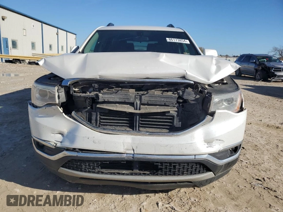 2018 GMC Acadia SLE with VIN 1GKKNLLA8JZ175050, listed as a Copart auction lot 86173854 with 216,609 mi miles and Salvage Title. Bid and sale history available at DreamBid. Image 5.