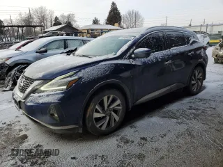 2020 Nissan Murano SL z VIN 5N1AZ2CS4LN171050, wystawiony jako Copart lot #45986625 z przebiegiem 73 975 mil mil oraz Szkoda całkowita • Salvage title. Historia ofert i sprzedaży dostępna na DreamBid. Obrazek 1.