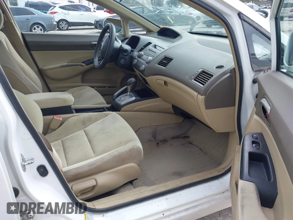 2008 Honda Civic LX with VIN 2HGFA16528H519995, listed as a IAAI auction lot 41400248 with 166,460 mi miles and . Bid and sale history available at DreamBid. Image 5.