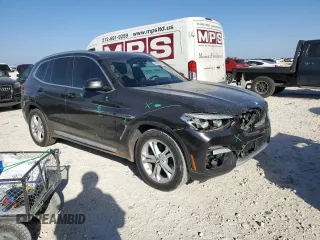2019 BMW X3 sDrive30i with VIN 5UXTR7C52KLE94593, listed as a Copart auction lot 48560335 with 70,809 mi miles and Salvage Title. Bid and sale history available at DreamBid. Image 4.