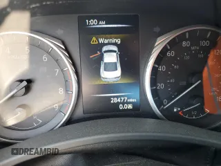 2022 Infiniti Q60 Luxe with VIN JN1EV7KL1NM630376, listed as a Copart auction lot 54434485 with 28,477 mi miles and Salvage title. Bid and sale history available at DreamBid. Image 9.