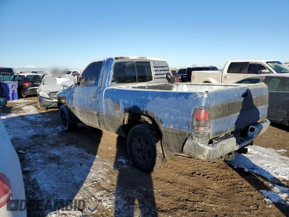1997 Dodge Ram 1500 with VIN 1B7HC16Y3VS111537, listed as a Copart auction lot 87746485 with 134,758 mi miles and Non Repairable. Bid and sale history available at carsss.com. Image 2.