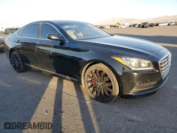 2016 Hyundai Genesis 3.8L with VIN KMHGN4JEXGU119013, listed as a Copart auction lot 76610294 with 171,819 mi miles and Clean Title. Bid and sale history available at carsss.com. Image 4.