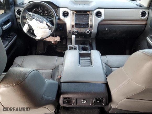 2018 Toyota Tundra 4WD SR5 with VIN 5TFHW5F17JX694497, listed as a Copart auction lot 88545555 with 93,586 mi miles and Salvage Title. Bid and sale history available at carsss.com. Image 8.