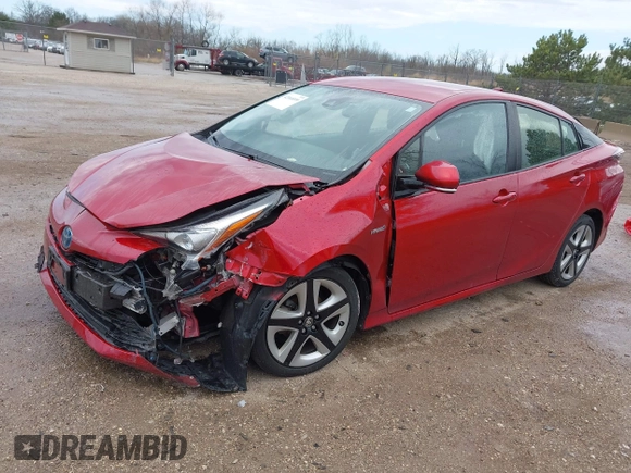 2017 Toyota Prius Two with VIN JTDKARFU8H3527802, listed as a IAAI auction lot 42068099 with 102,152 mi miles. Bid and sale history available at carsss.com. Image 19.