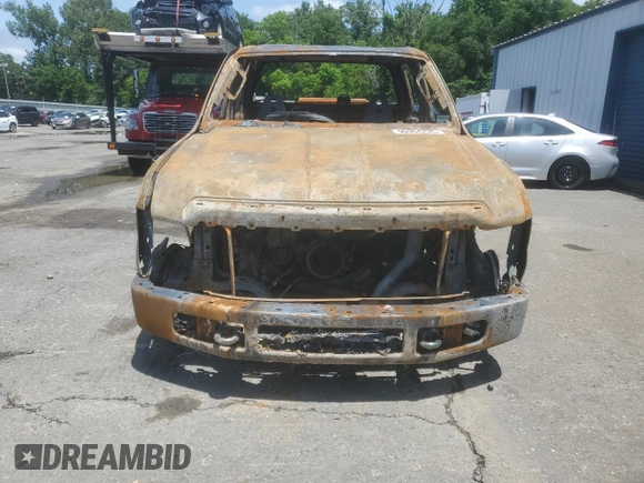 2008 Ford F-250 XL with VIN 1FTSW21R28ED13906, listed as a Copart auction lot 55354235 with Not provided miles and Salvage title. Bid and sale history available at DreamBid. Image 5.