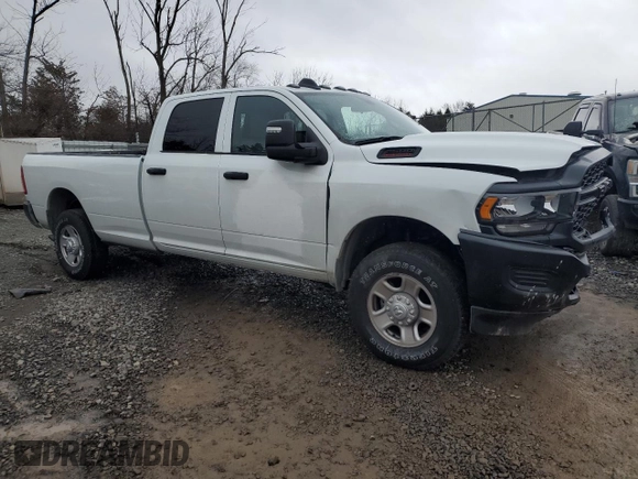 2024 Ram 2500 Tradesman with VIN 3C6UR5HJ5RG160943, listed as a Copart auction lot 84923294 with 3,282 mi miles and Salvage title. Bid and sale history available at DreamBid. Image 4.
