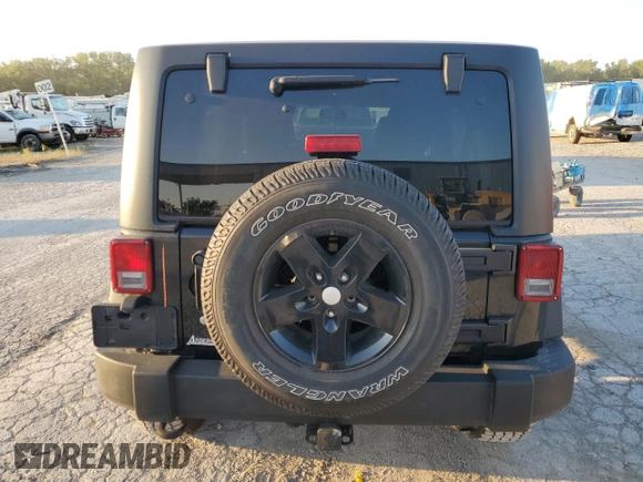 2018 Jeep Wrangler JK Unlimited Sport S with VIN 1C4BJWDG0JL886479, listed as a Copart auction lot 69384324 with 54,047 mi miles and Salvage Title. Bid and sale history available at carsss.com. Image 6.