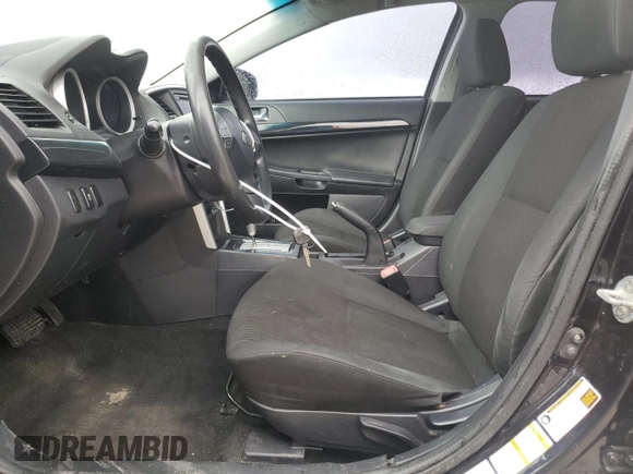 2016 Mitsubishi Lancer ES with VIN JA32U2FU9GU001619, listed as a Copart auction lot 64511694 with 95,057 mi miles and Clean Title. Bid and sale history available at DreamBid. Image 7.