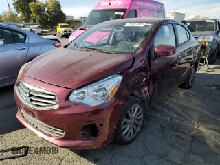 2019 Mitsubishi Mirage G4 ES with VIN ML32F3FJXKHF01366, listed as a Copart auction lot 72401303 with 30,065 mi miles. Bid and sale history available at carsss.com. Image 1.