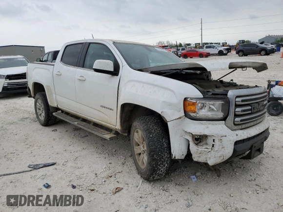2015 GMC Canyon 2WD SLE with VIN 1GTG5BE31F1227070, listed as a Copart auction lot 51337865 with 49,394 mi miles and Salvage Title. Bid and sale history available at DreamBid. Image 4.
