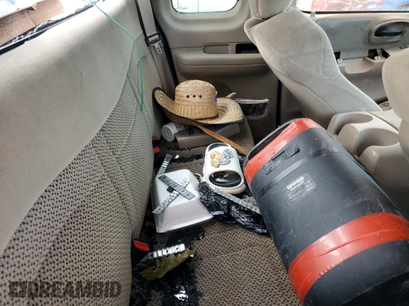 2000 Ford F-150 XL with VIN 1FTRX07W1YKA05317, listed as a Copart auction lot 56207955 with 282,785 mi miles and Salvage title. Bid and sale history available at DreamBid. Image 10.